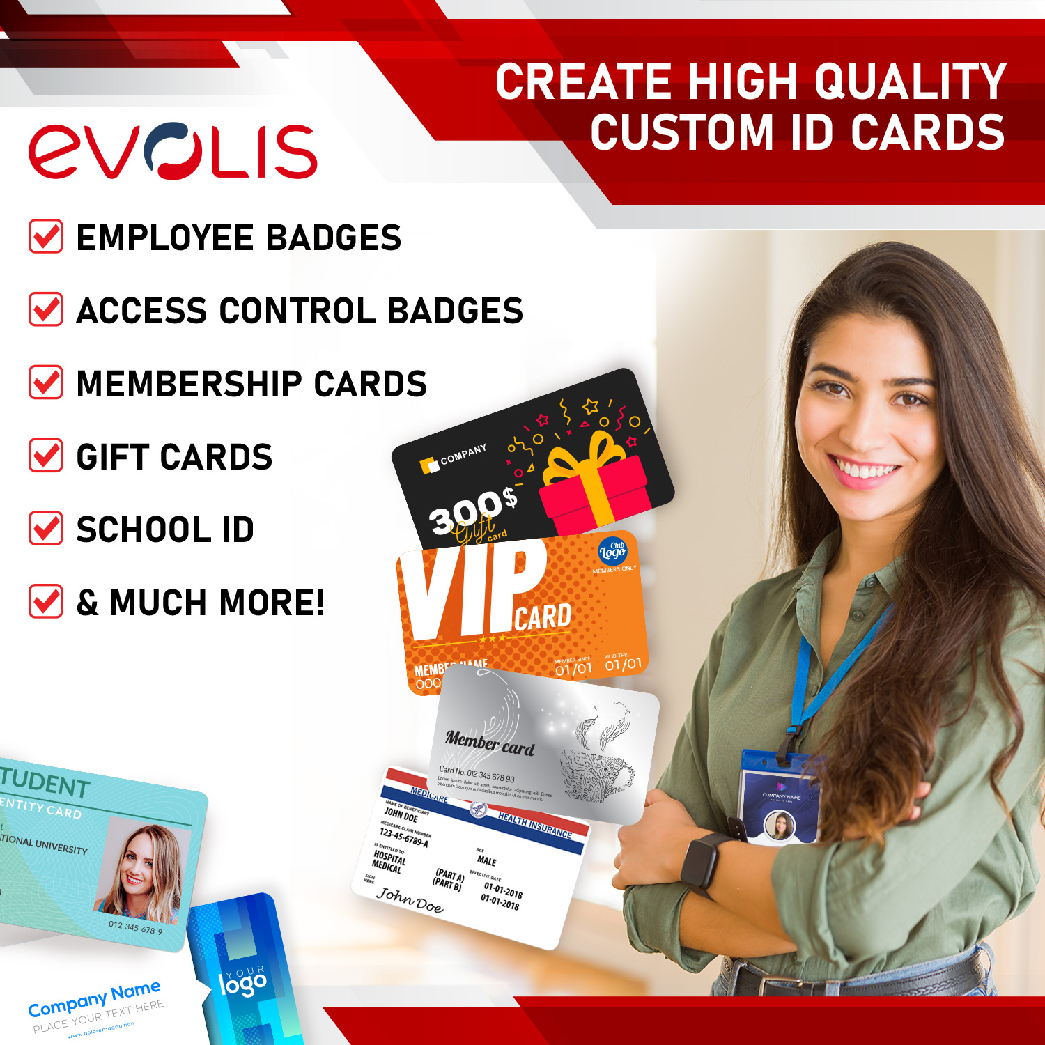 Evolis Zenius Classic ID Badge Printer - Easy Badges