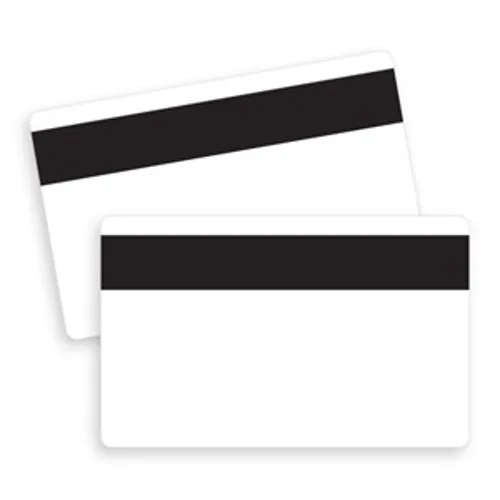 Blank PVC Cards with Magnetic Stripe – Standard Sized – 100 Pack