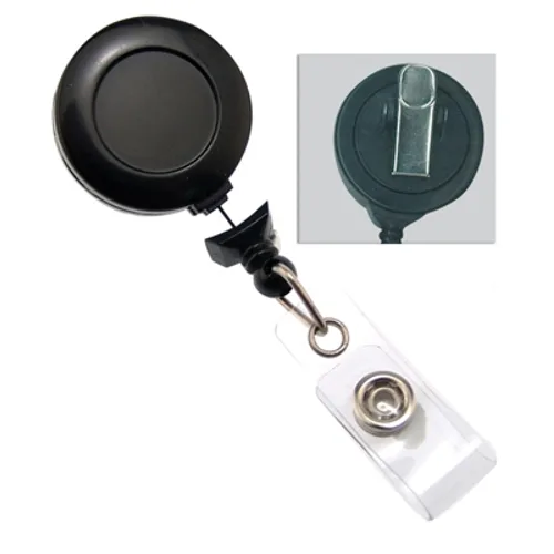 Custom B REEL Badge Reel with Saw Toothed Clip - Retractable No-Twist |  SpecialistID
