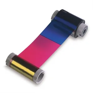 Fargo 44280 Starter Cartridge and DTC Color Ribbon YMCKO