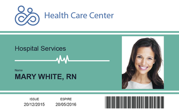 Health Id Card Sample