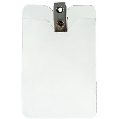 Clear-Vinyl-ID-Badge-Card-Holder-Clip-Vertical-Back-153080