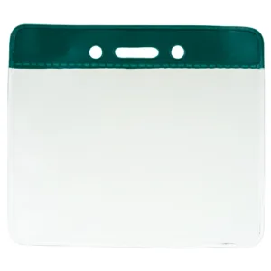 Green-Color-Coded-Vinyl-ID-Badge-Holder-Horizonta-Back-153100GR