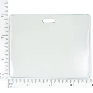 Clear-Vinyl-Proximity-ID-Badge-Card-Holder-Horizontal-Size-1840-5010