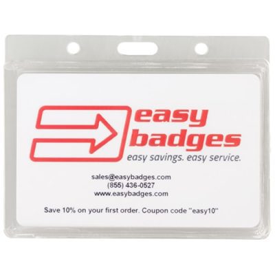 Frosted-Hard-Plastic-ID-badge-Card-Holder-Horizontal-726-T1