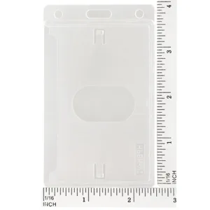 Frosted-Hard-Plastic-ID-Badge-Card-Holder-Size-Vertical-153179