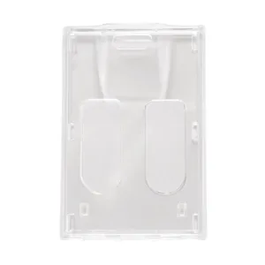 Clear-Hard-Plastic-ID-Badge-2-Card-Holder-Vertical-1840-6560