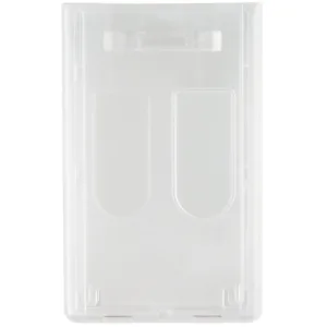 Frosted-Hard-Plastic-ID-Badge-2-Card-Holder-Vertical-1840-6550