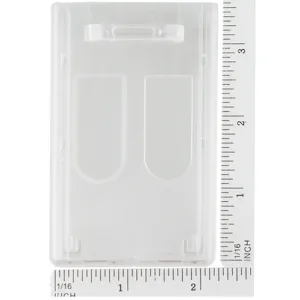 Frosted-Hard-Plastic-ID-Badge-2-Card-Holder-Size-Vertical-1840-6550