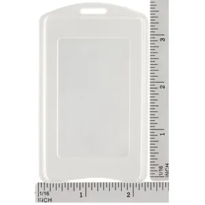 Soft-Frosted-Plastic-ID-Card-Badge-Holder-Size-Vertical-113050