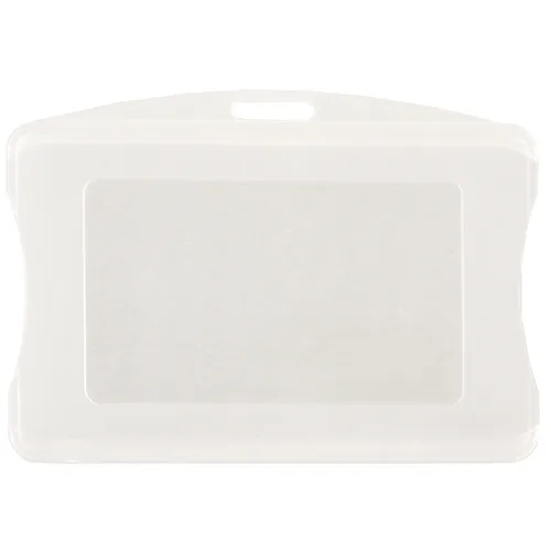 Soft Plastic Frosted ID Badge Holder – Horizontal – Pack of 100 – 113051