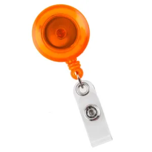 Classic-Translucent-Orange-Badge-Reel-Vinyl-Strap-Belt-Clip-152077TransOR