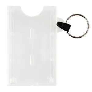 Hard-Plastic-ID-Card-Badge-Holder-Key-Ring-Short-Side-Back-153181