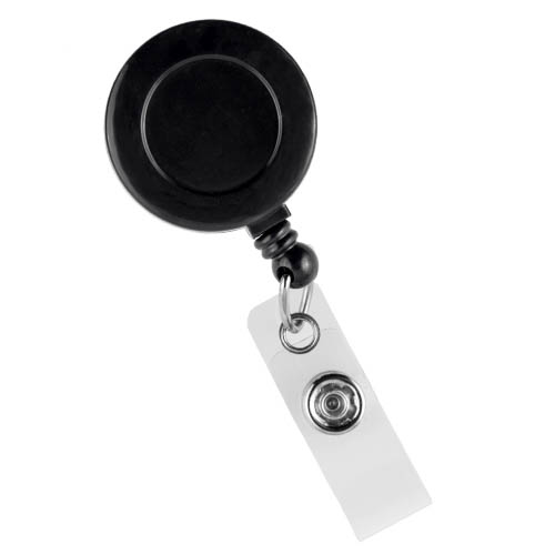 Classic Badge Reel with Clear Vinyl Strap (All Colors/Attachments