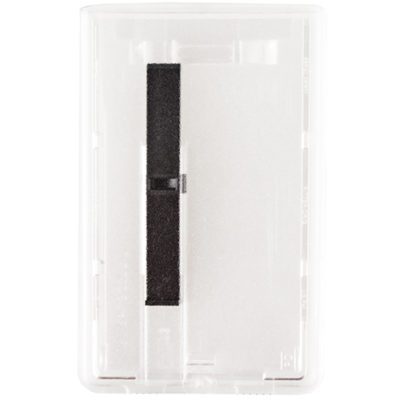 Clear-Hard-Plastic-Smart-Card-ID-Badge-Holder-Slide-Ejector-Vertical-736-N