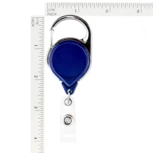 Blue-Carabiner-No-Twist-ID-Badge-Reel-Vinyl-Stap-Size-152064BL