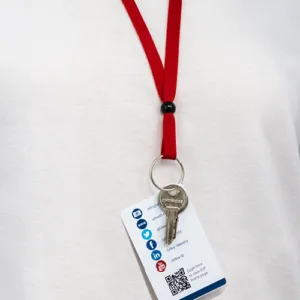 Red-3-8-Inch-Flat-Woven-Breakaway-Lanyard-Split-Ring-Attachment-152149R