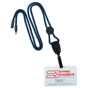 Navy-Blue-3-16-Inch-Round-Breakaway-Lanyard-Detachable-Plastic-Hook-Badge-152222NBL