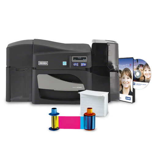 Nisca PR-C151 Complete ID Card Printer System - Easy Badges