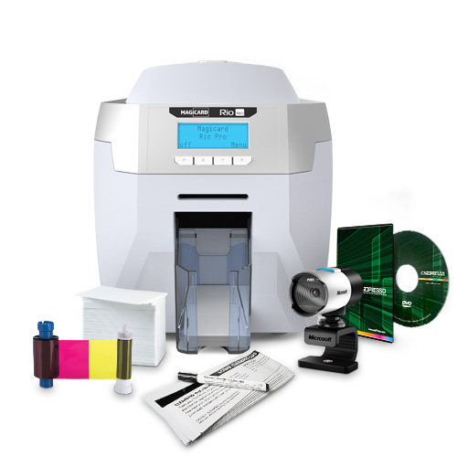 Magicard Rio Pro Complete Single Sided ID Printer System for MAC & PC