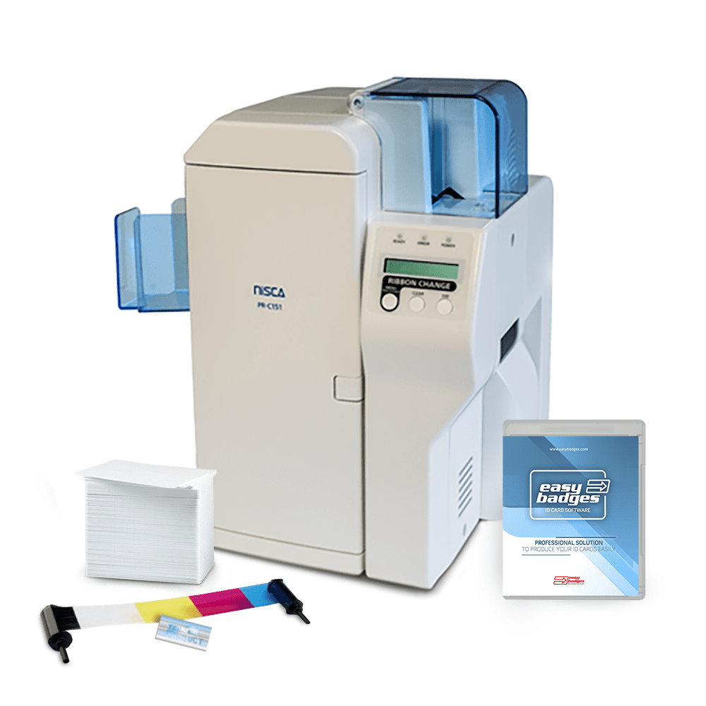 Nisca PR-C151 Complete ID Card Printer System