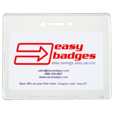 Heavy Duty ID Badge Holders
