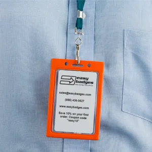 Orange-Vinyl-ID-Badge-Holder-Vertical-Attachment-1820-3005