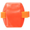 Orange-Vinyl-ID-Badge-Armband-Holder-Vertical-Front-504-ARNO