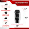 Zebra ZC100 ID Card Printer Specs