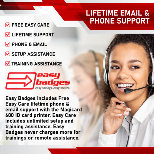 Magicard 600 EasyBadge Support