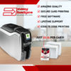 Zebra ZC300 ID Card Printer Features
