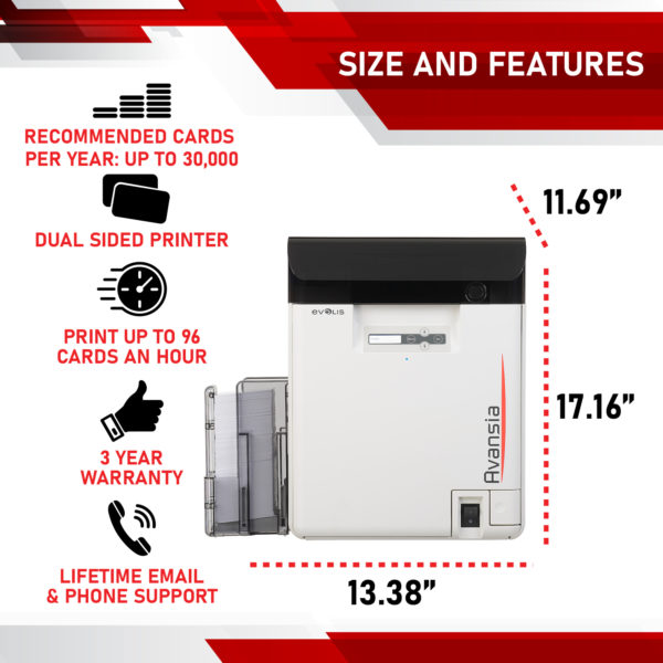 Evolis Avansia Specs