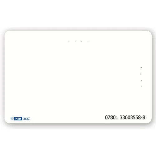 HID 0007P ISOPROX II Proximity Card- Pack of 100