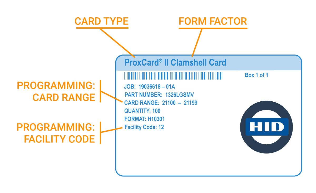 HID Corporation 1346 ProxKey III Key Fob Proximity Access Card