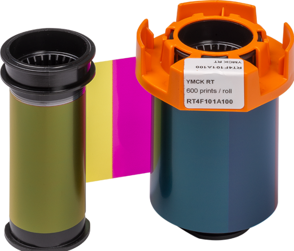 Evolis Agilia YMCKK Ribbon – 600 ​Prints